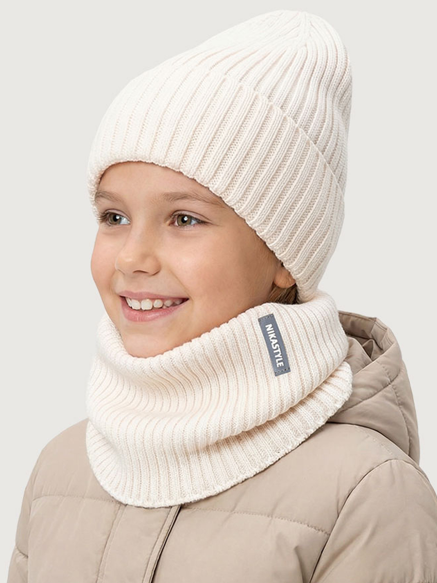 Комплект NIKASTYLE 12м21426 молоко - фото 1