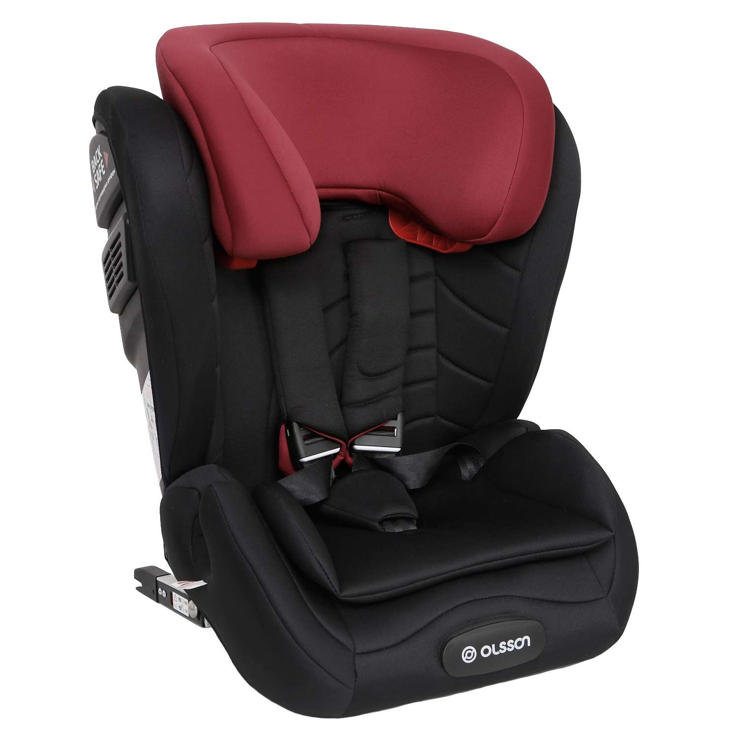 Автокресло Olsson Atlas Isofix Black-Red Isofix 1/2/3 (9-36 кг) - фото 13