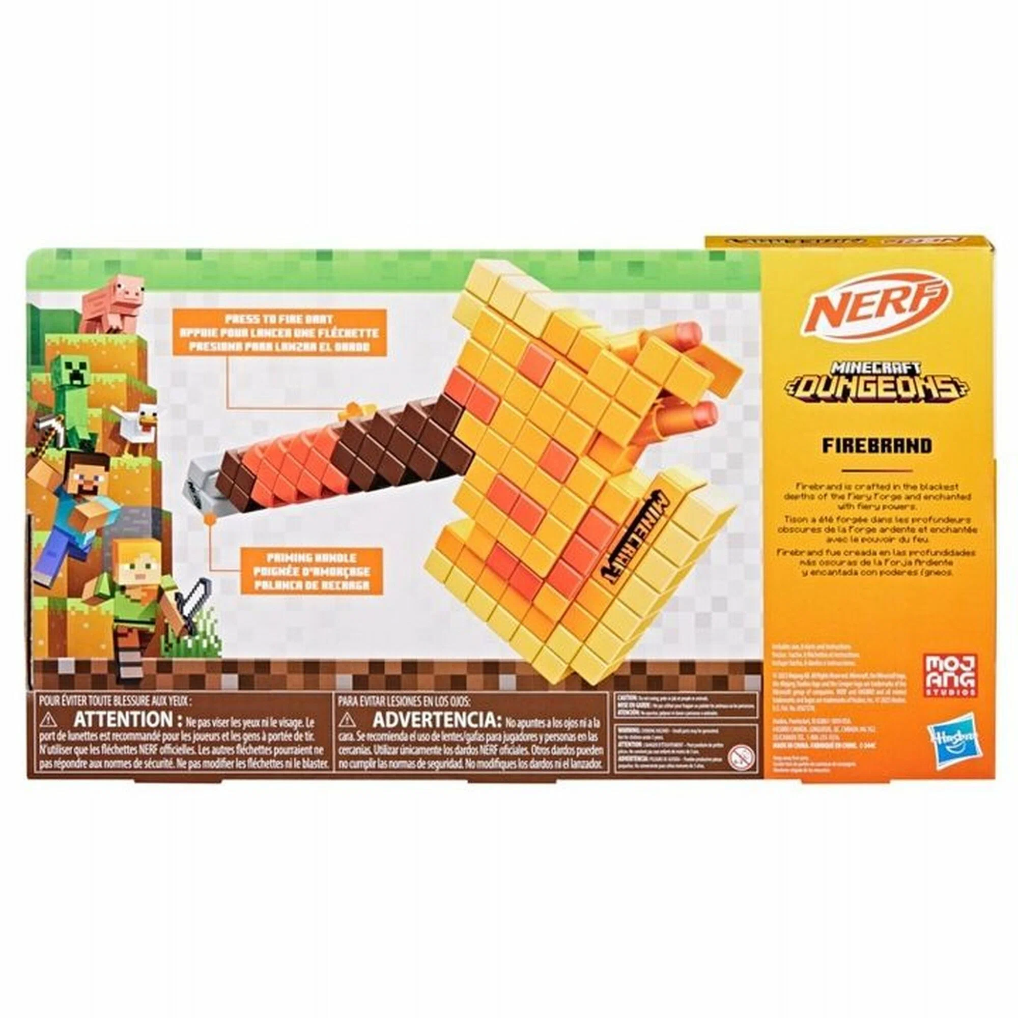 Топор игрушечный Nerf Minecraft Firebrand - фото 3