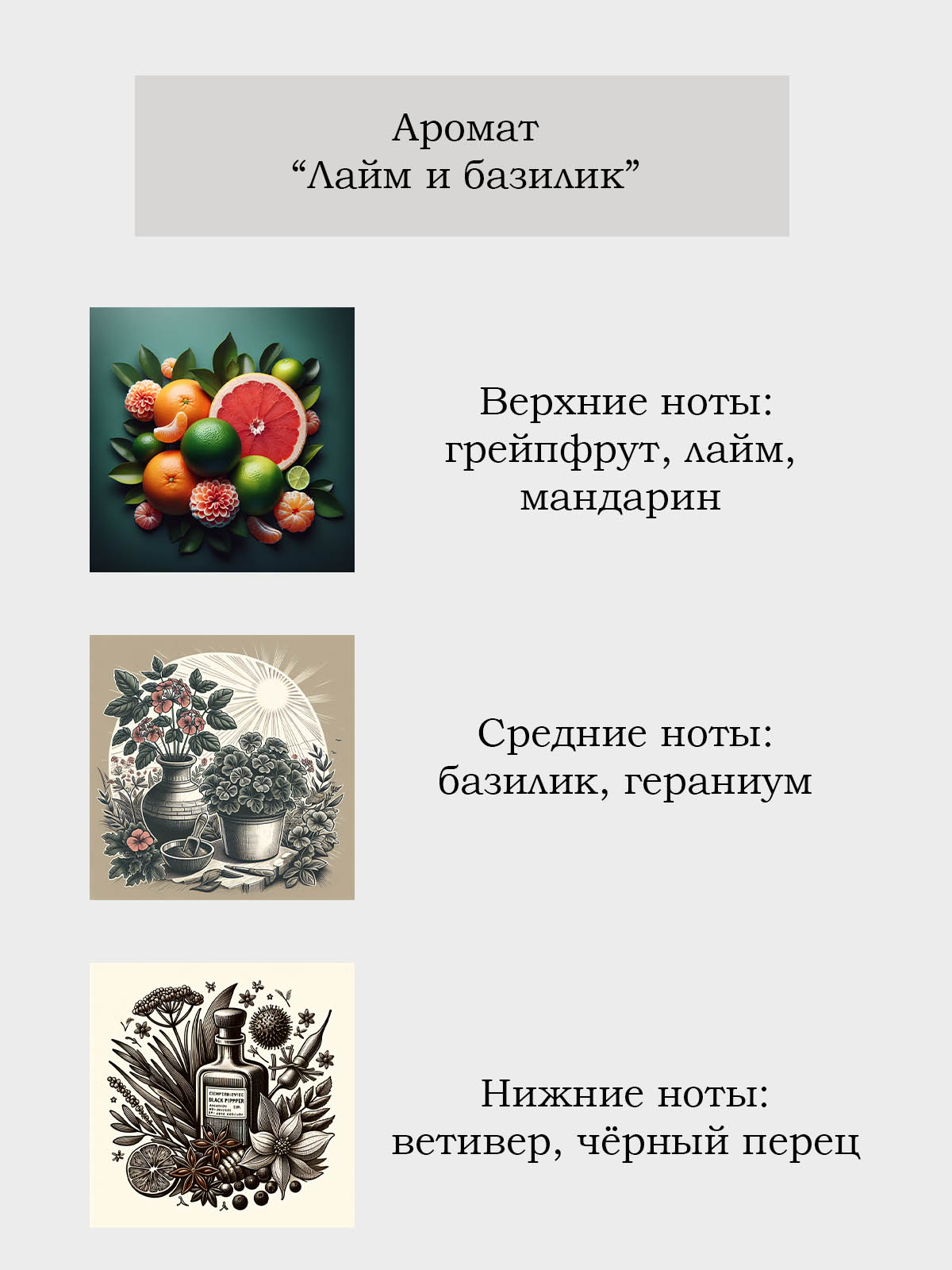 Диффузор для дома с палочками Plates and More Лайм и базилик 50 мл - фото 2