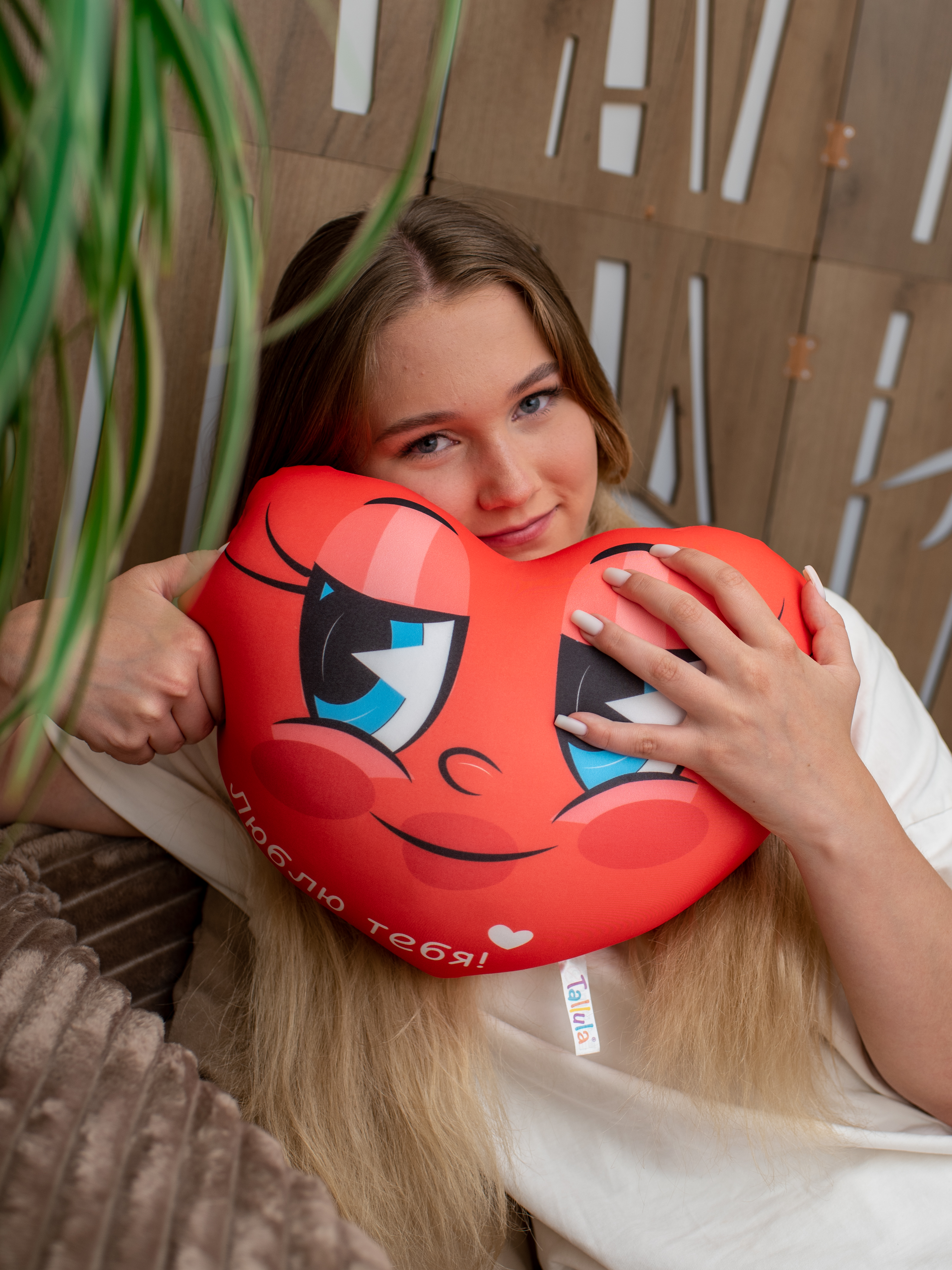 Мягкая игрушка Tallula сердце Люблю тебя 26 см - фото 7