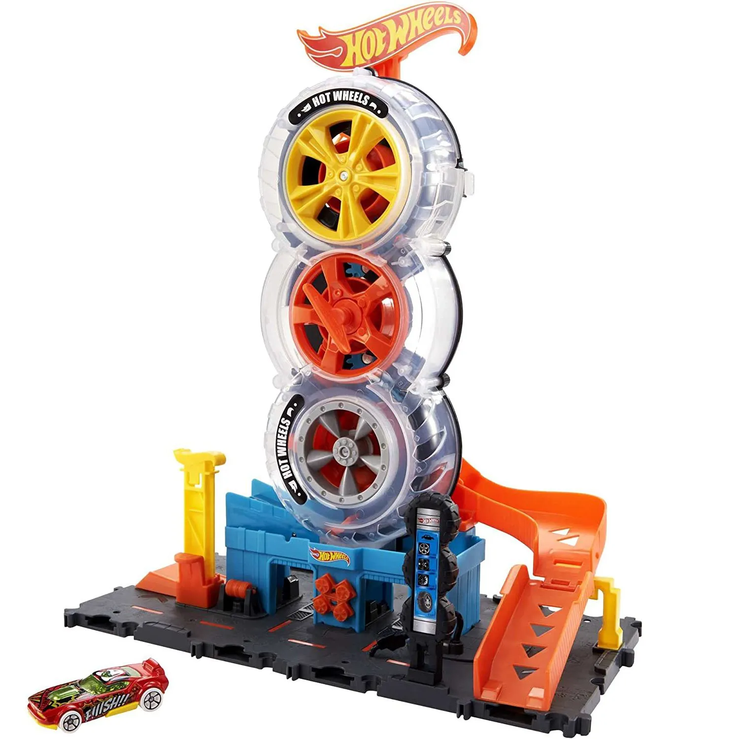 Трек Hot Wheels Шиномонтажная мастерская HDP02 - фото 1