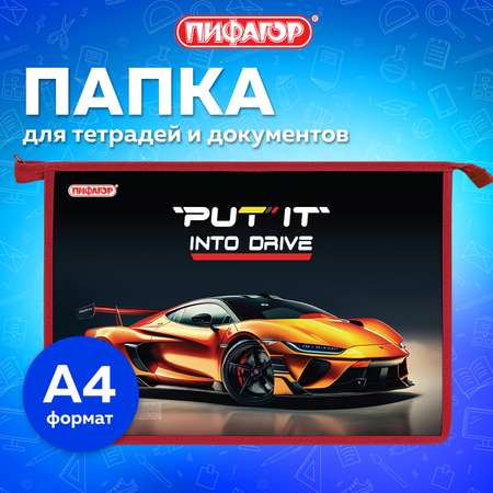 Папка для тетрадей Пифагор А4
