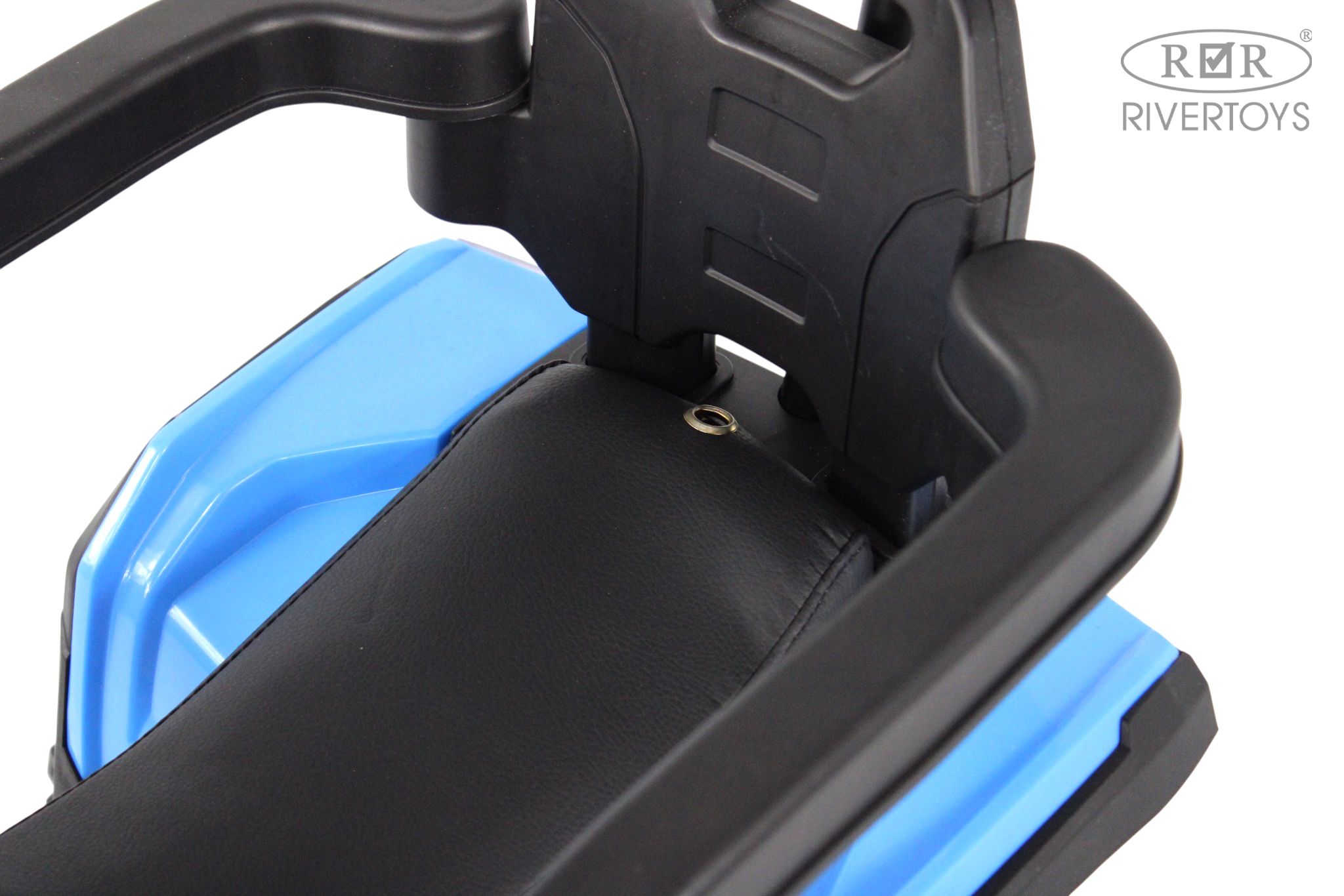 Электромобиль RIVERTOYS F003FF-NEW-BLUE - фото 8