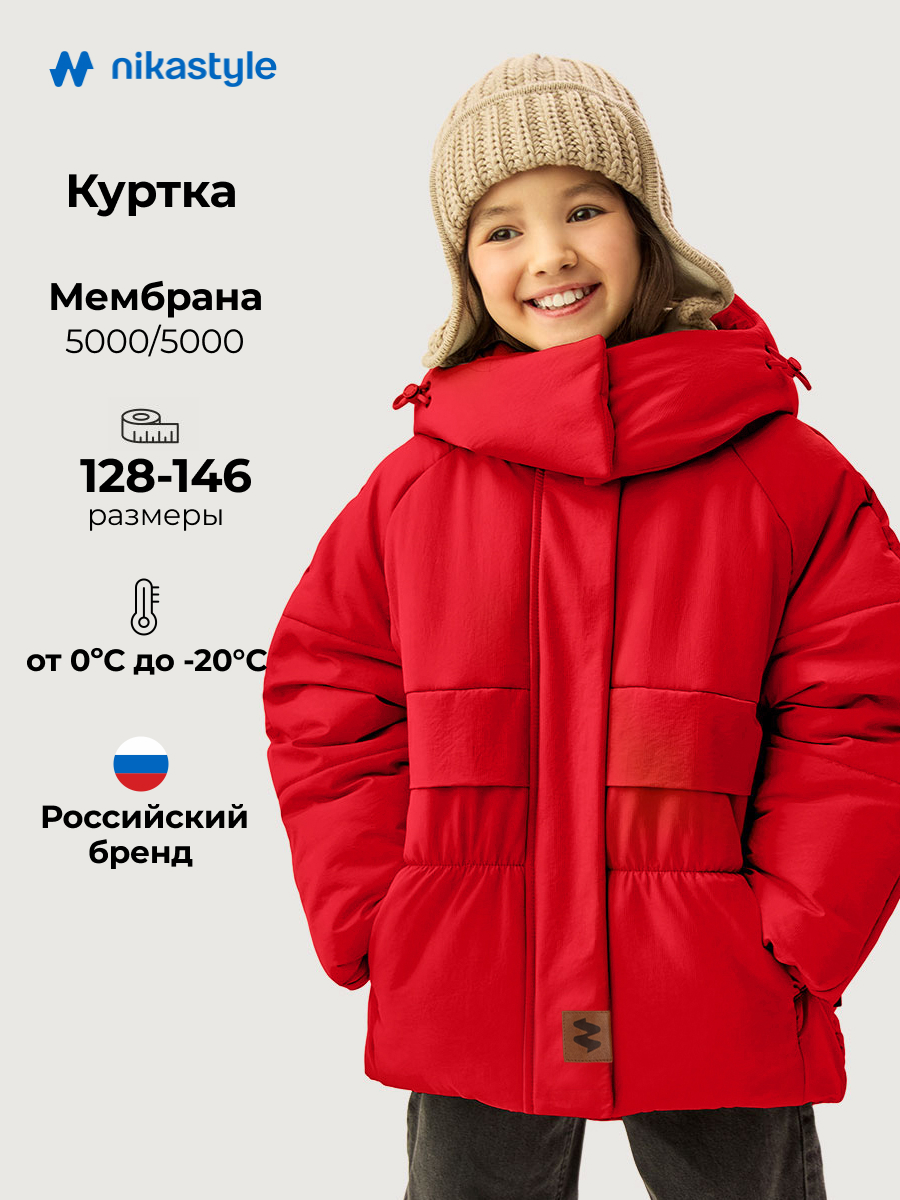 Куртка NIKASTYLE 4з3626 красный - фото 2