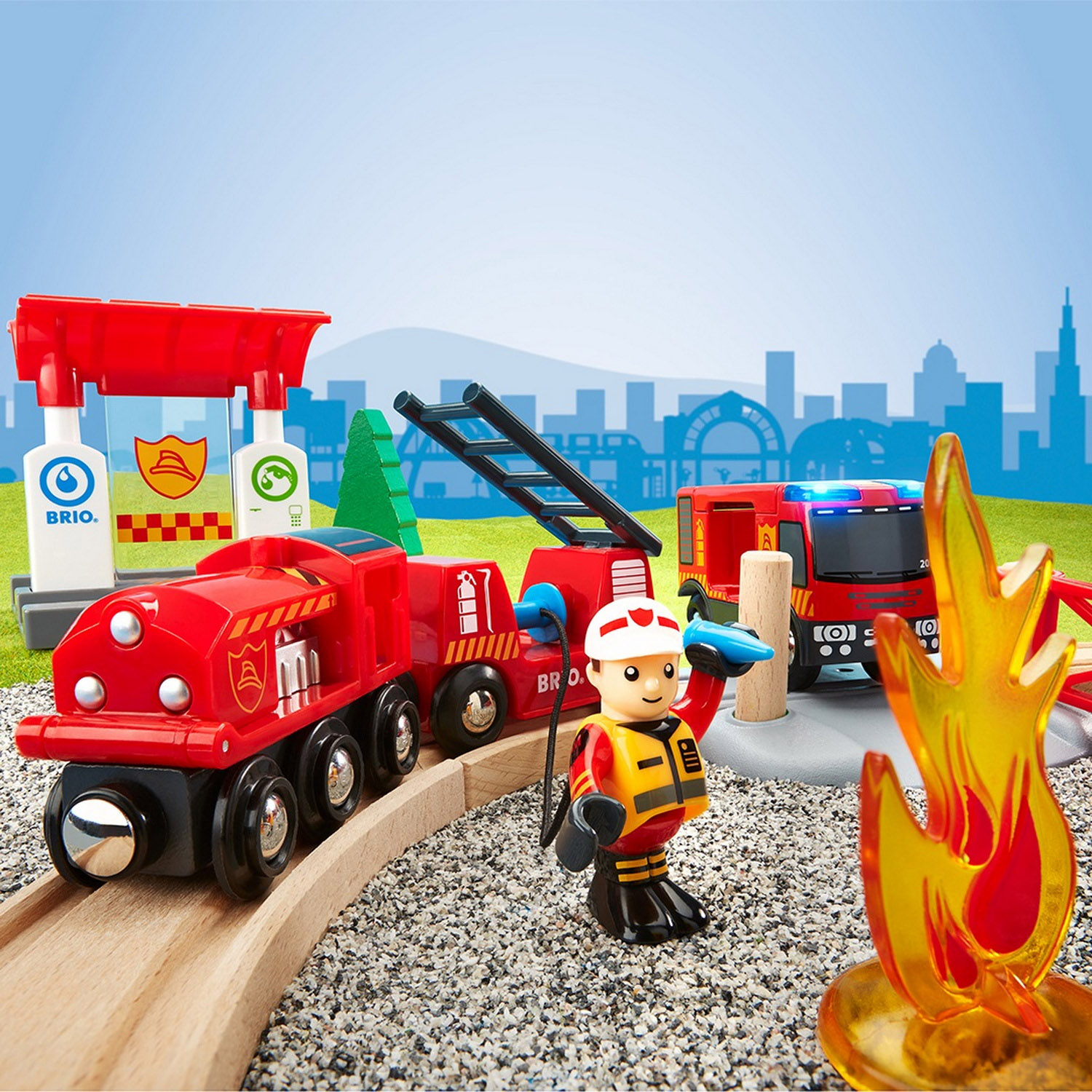 Набор железнодорожный Brio 57 см 33815 - фото 15