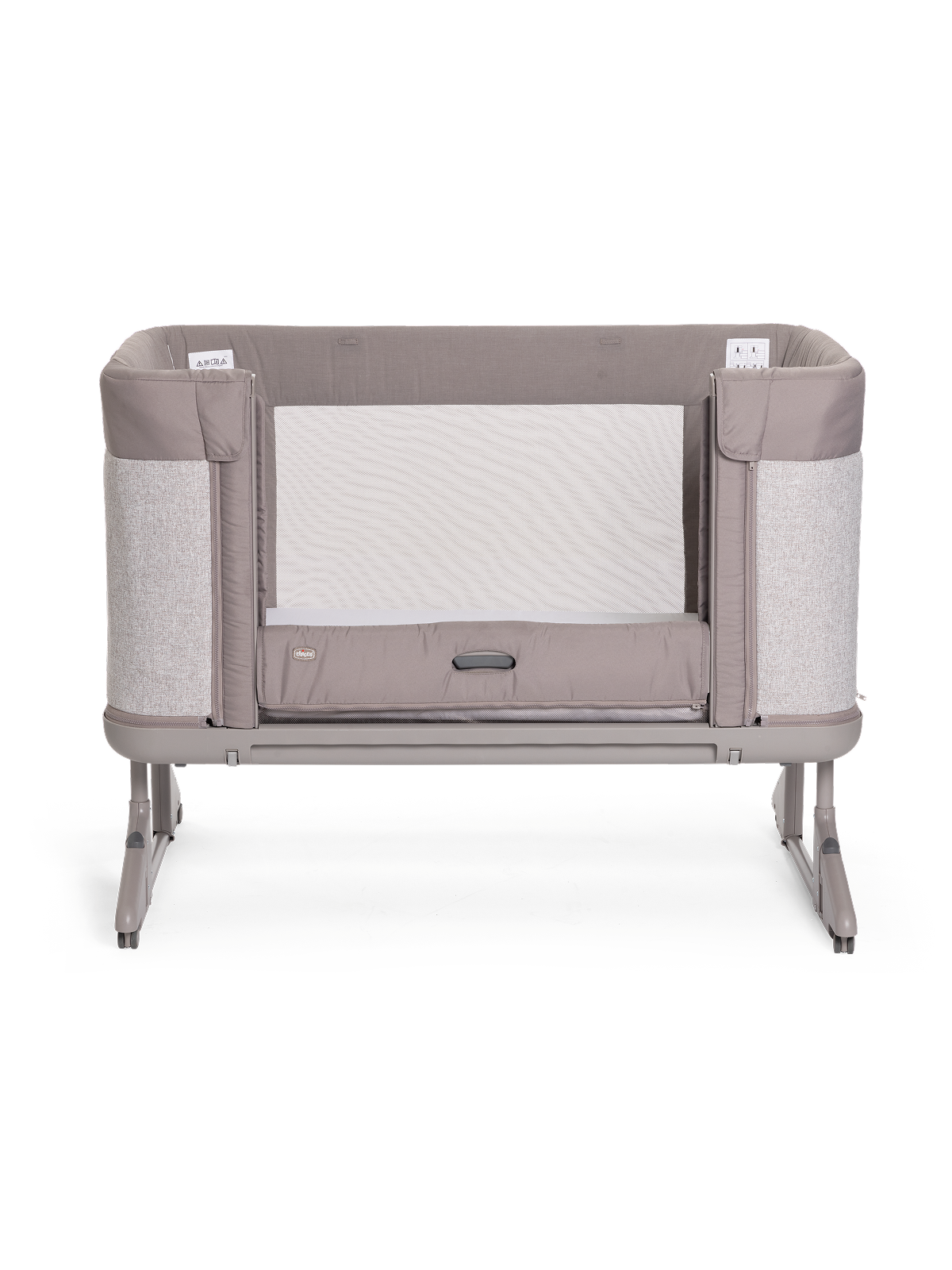Детская кроватка Chicco Next2Me Forever 3в1 с рождения до 4 лет Almond, без маятника (бежевый) - фото 22