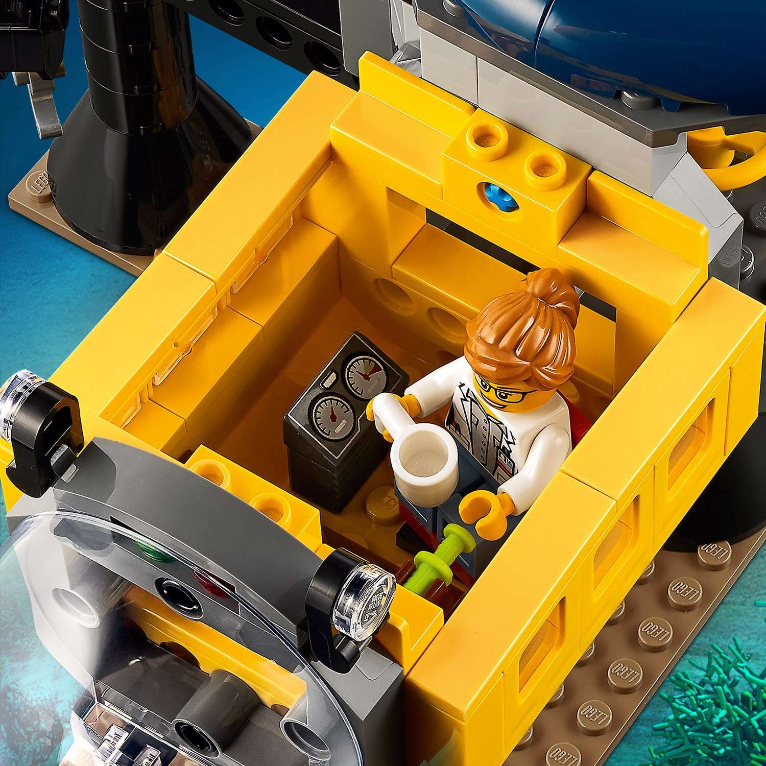 Конструктор LEGO City Исследовательская база блочный - фото 9