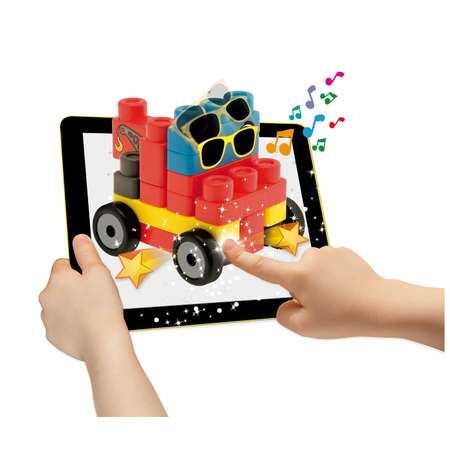 Набор строительных блоков 2 в 1 Chicco Машинки (20шт) 12м-6лет