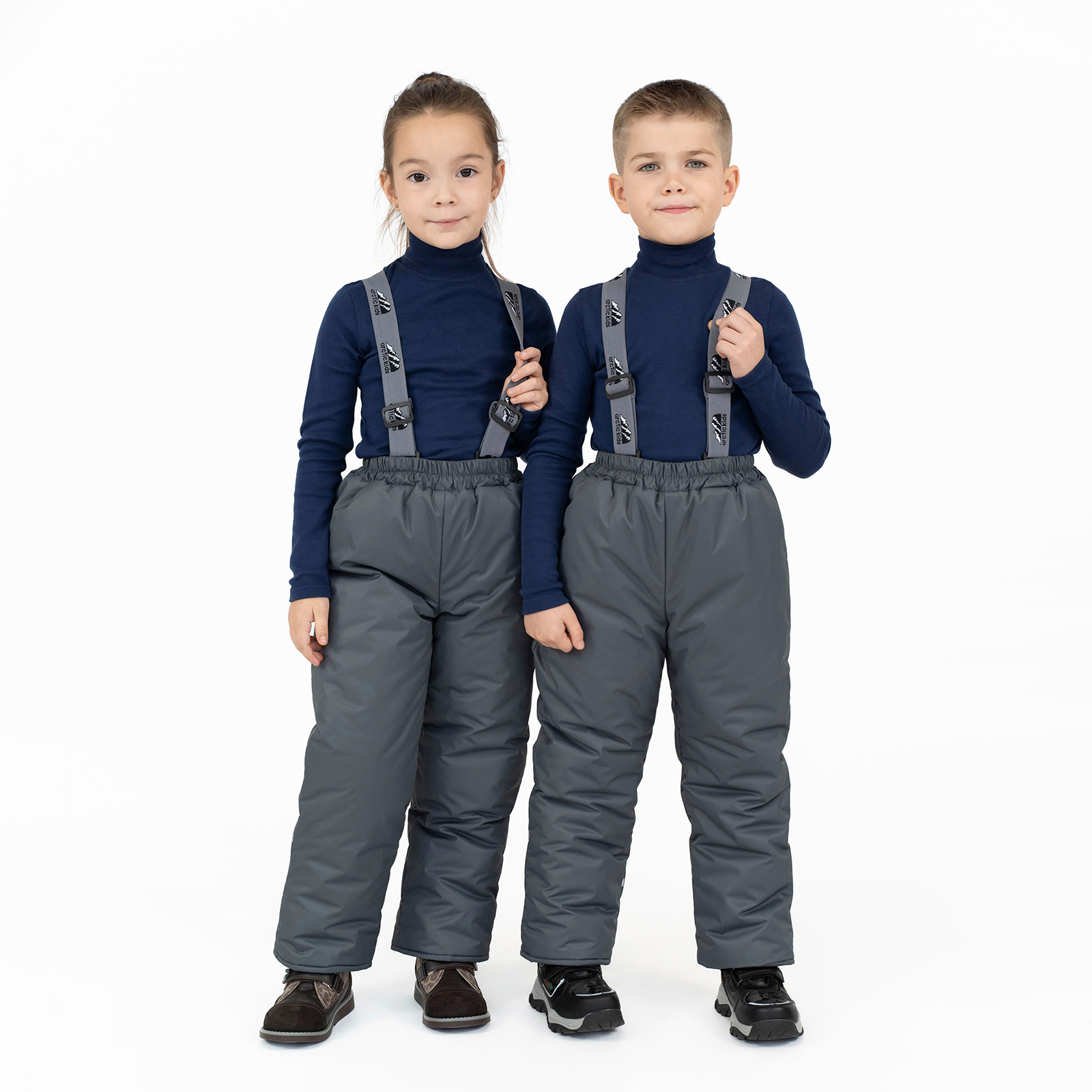 Брюки Arctic kids 10-031/1 серый - фото 13