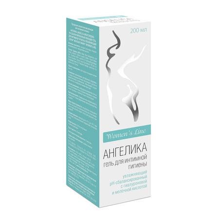 Гель Ангелика гель для интимной гигиены Moisturizing 200мл