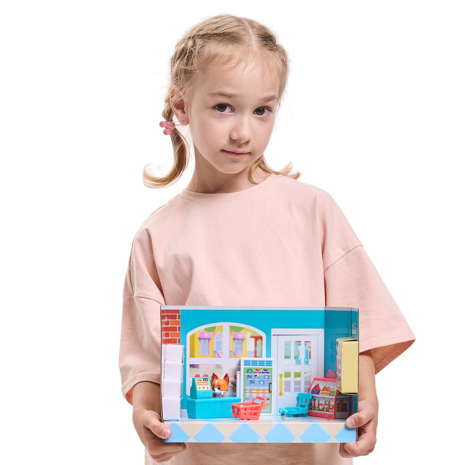Игровой набор Кошечки-собачки тележки и корзинки, касса - фото 5