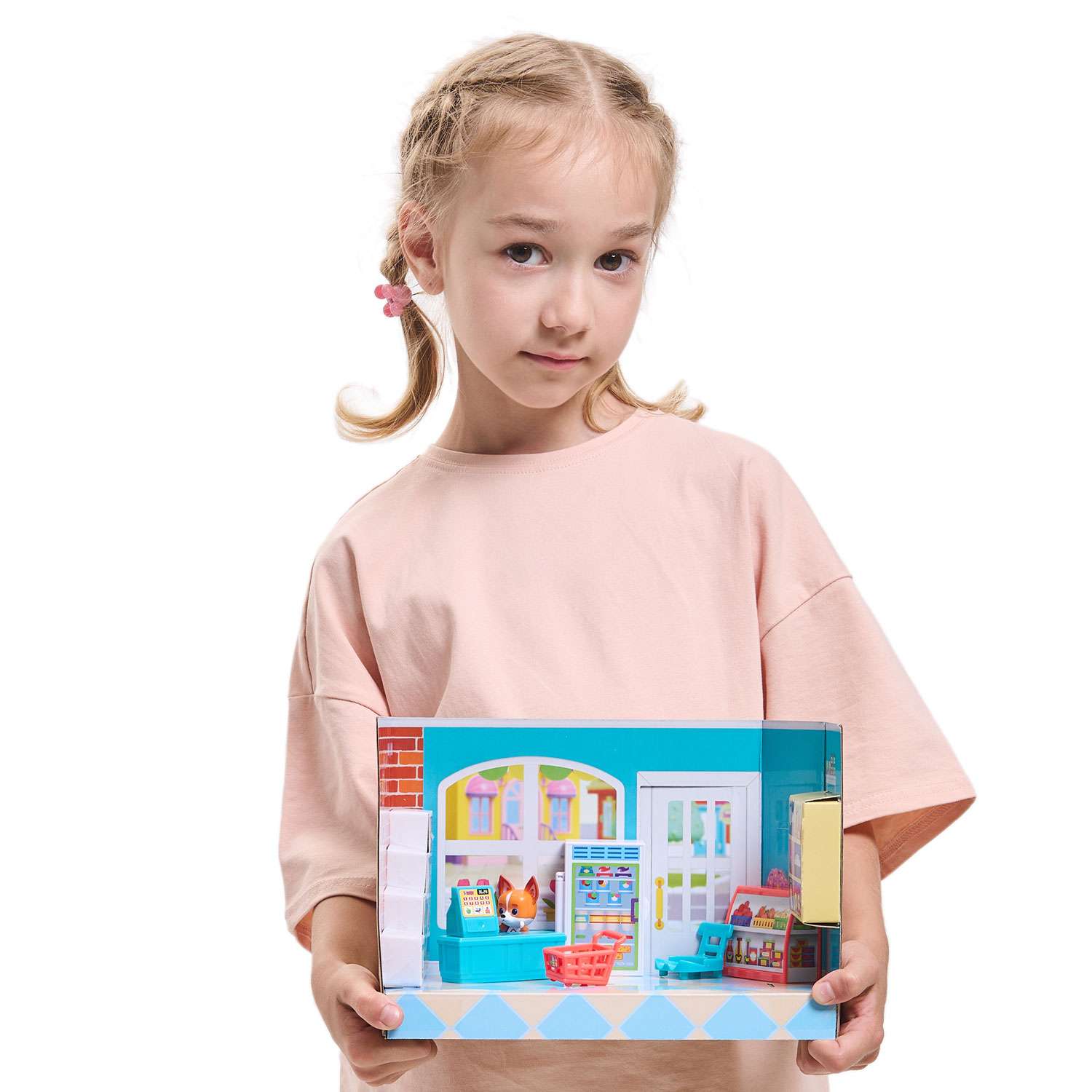 Игровой набор Кошечки-собачки тележки и корзинки, касса - фото 5