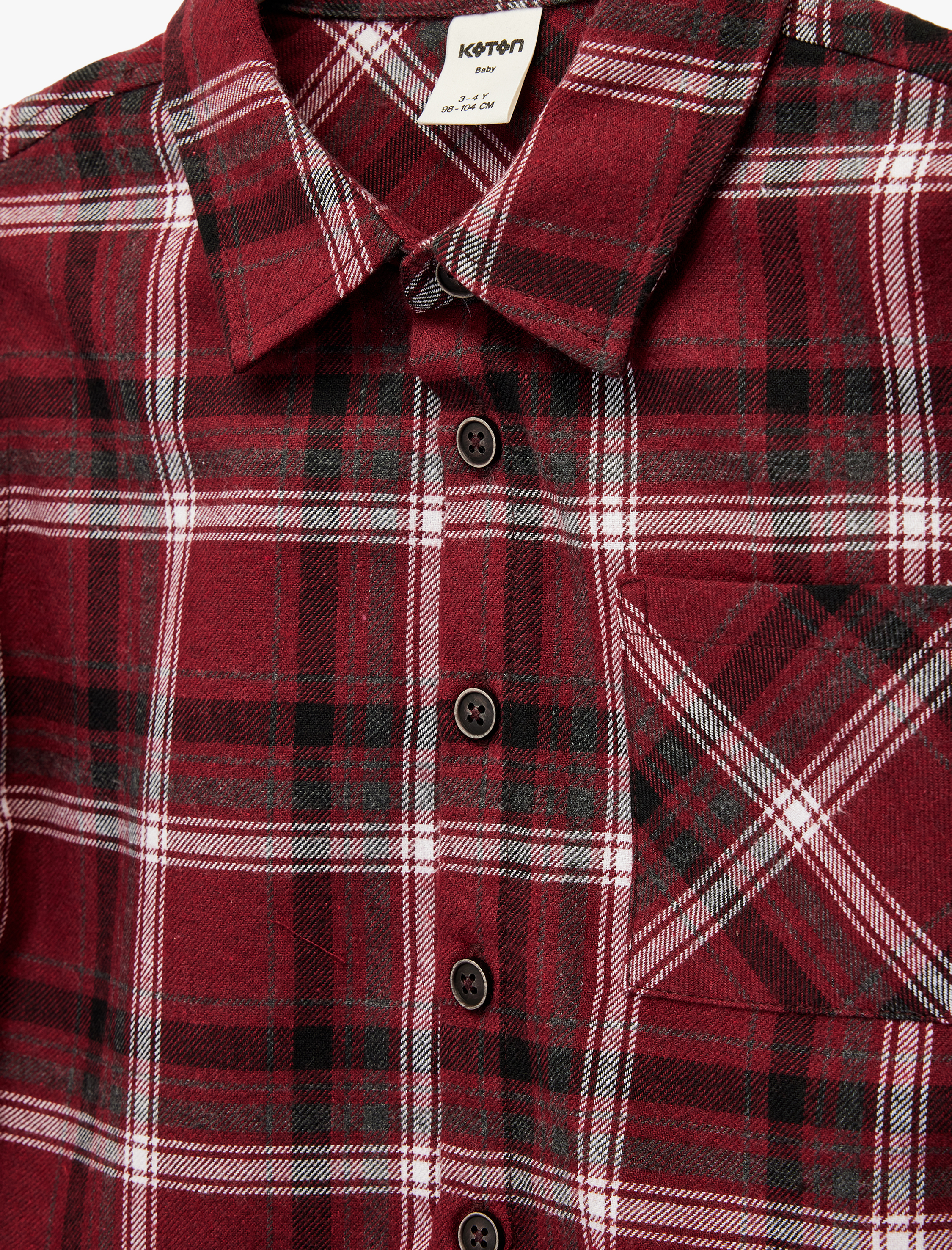 Рубашка KOTON 6WMB60033TW4C6 - фото 3