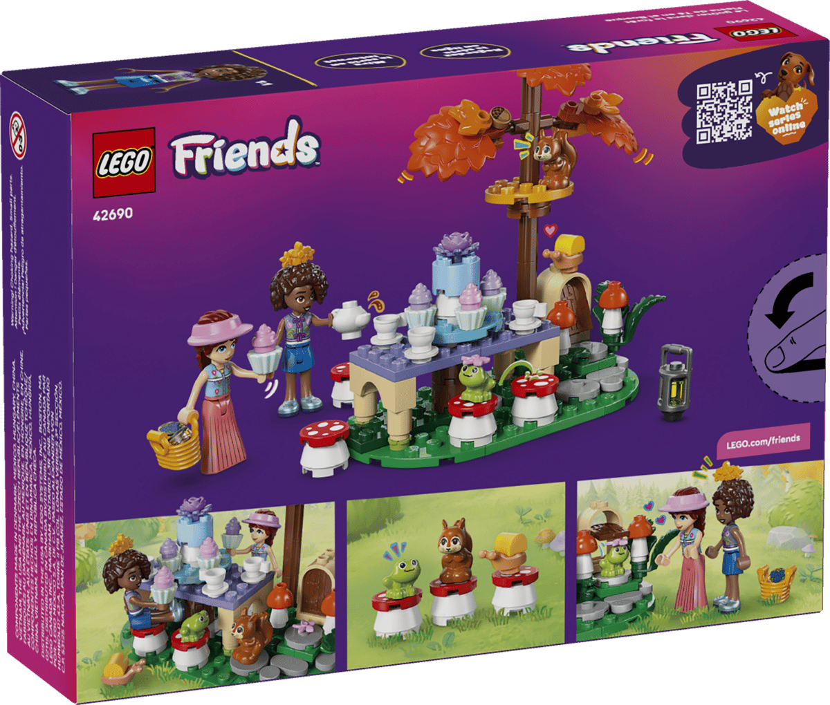 Конструктор LEGO Friends Лесное чаепитие 116 дет. - фото 9
