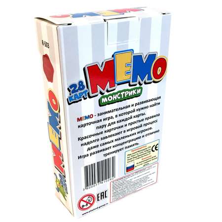 Настольная игра PlayLand Мемо