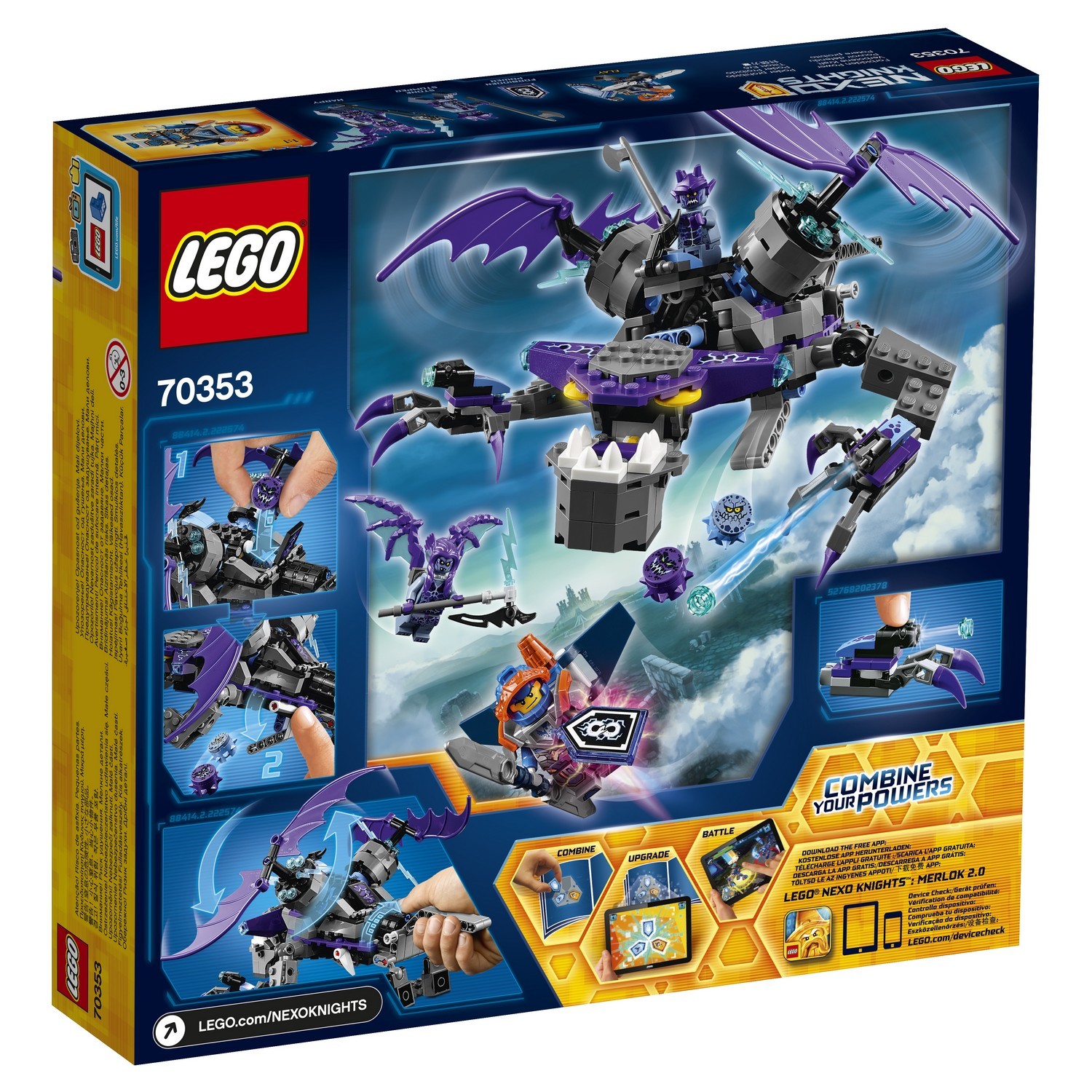 Конструктор LEGO NEXO KNIGHTS блочный - фото 3
