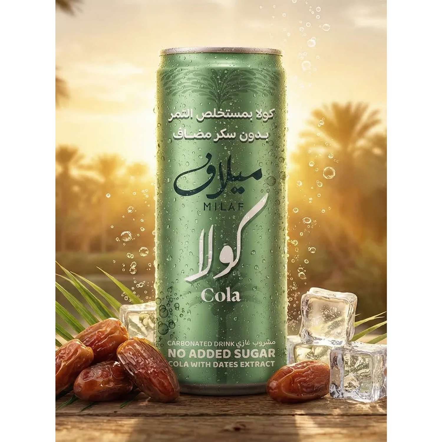 Кола Милаф с экстрактом финика ж/б 240мл - фото 2