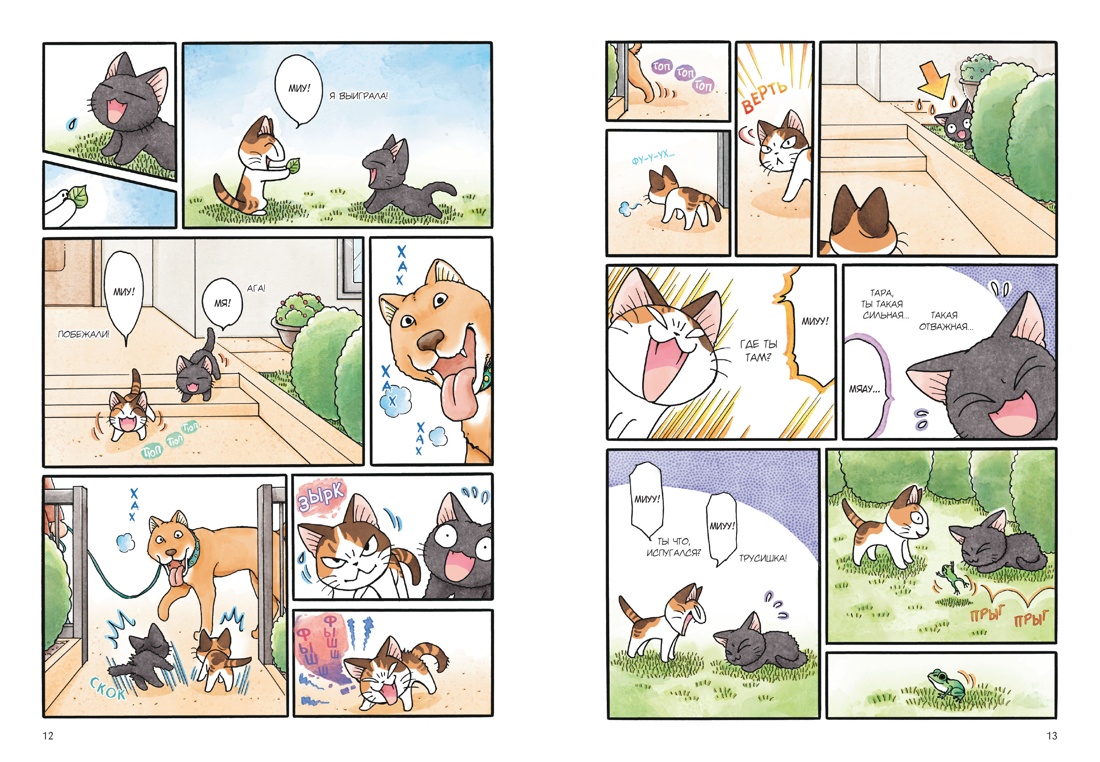 Книга АЗБУКА Графические романы Каната К Сью и Тайчик Кн 4 - фото 9