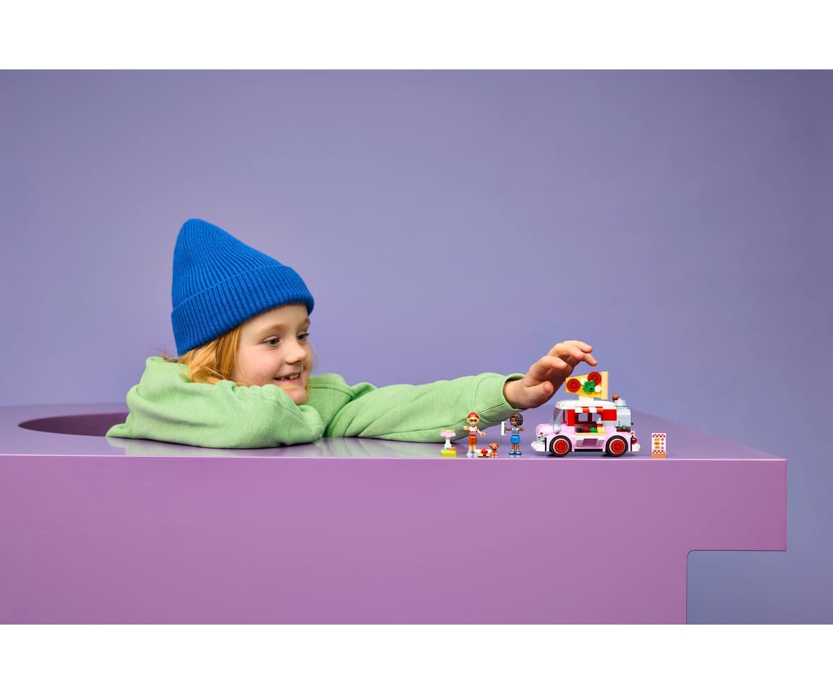 Конструктор LEGO Friends Грузовик для перевозки пиццы 190 дет. - фото 15