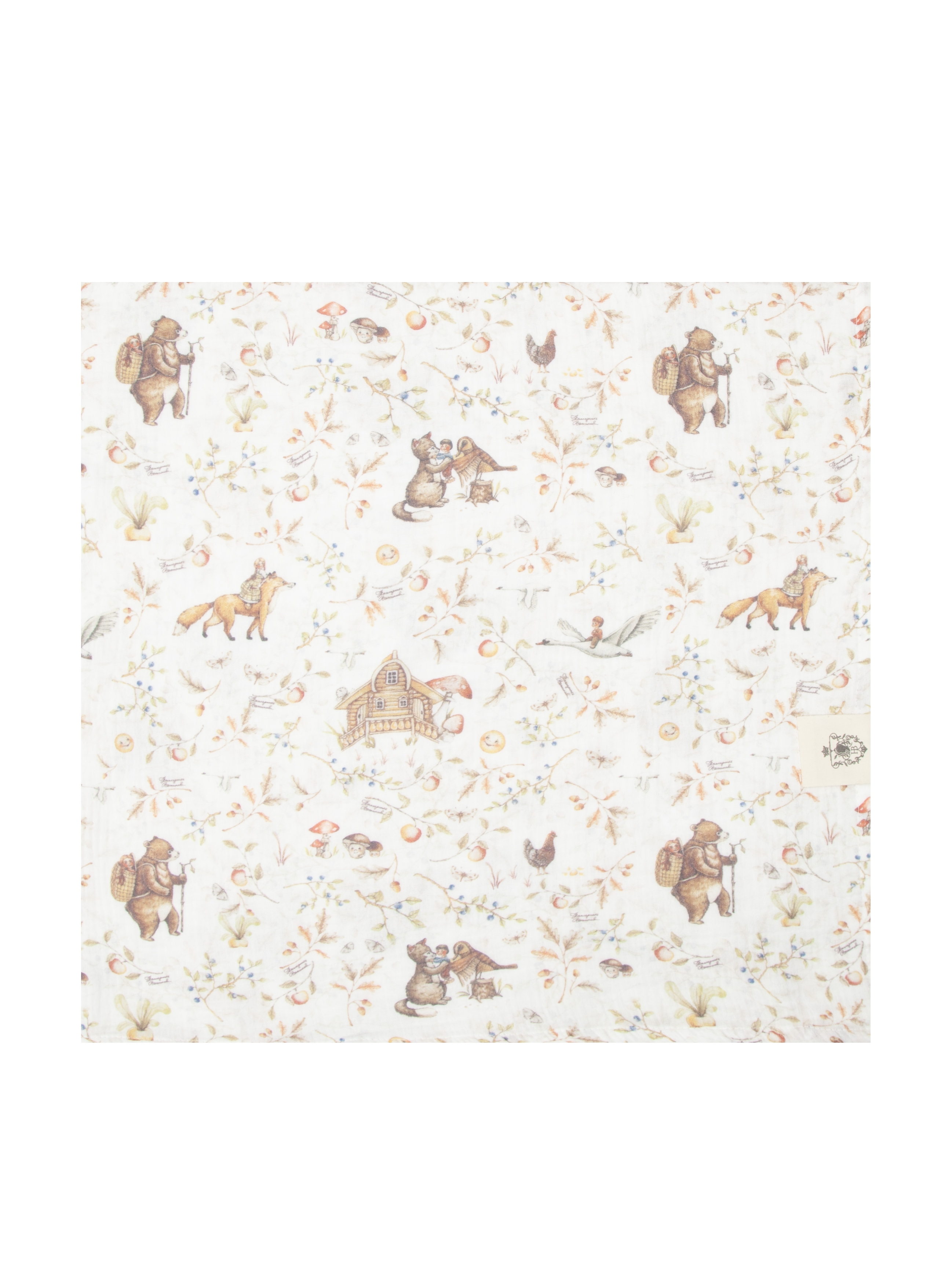 Пелёнка НаследникЪ Выжанова Набор муслиновых пеленок муслин 120х120 см 2 шт. - фото 10