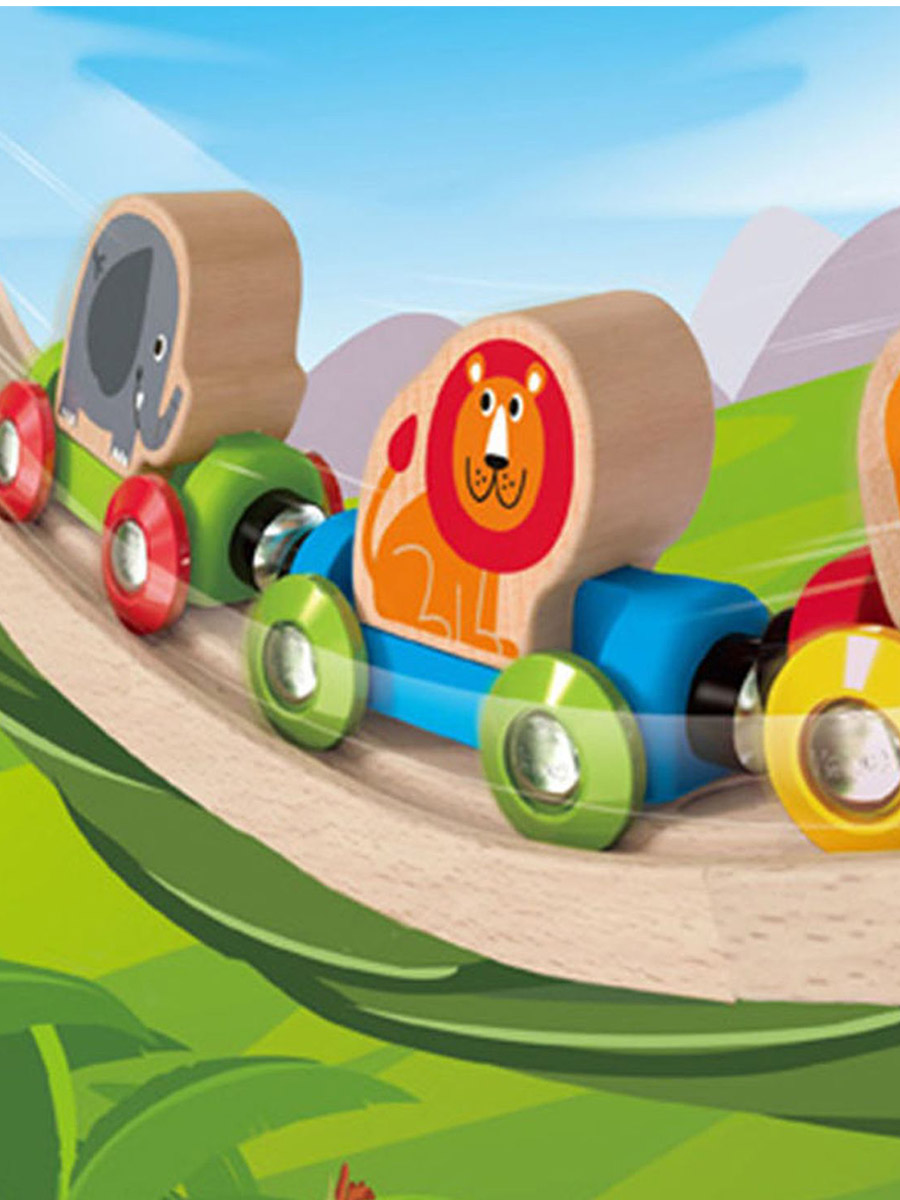 Развивающая железная дорога Hape E3807_HP - фото 4