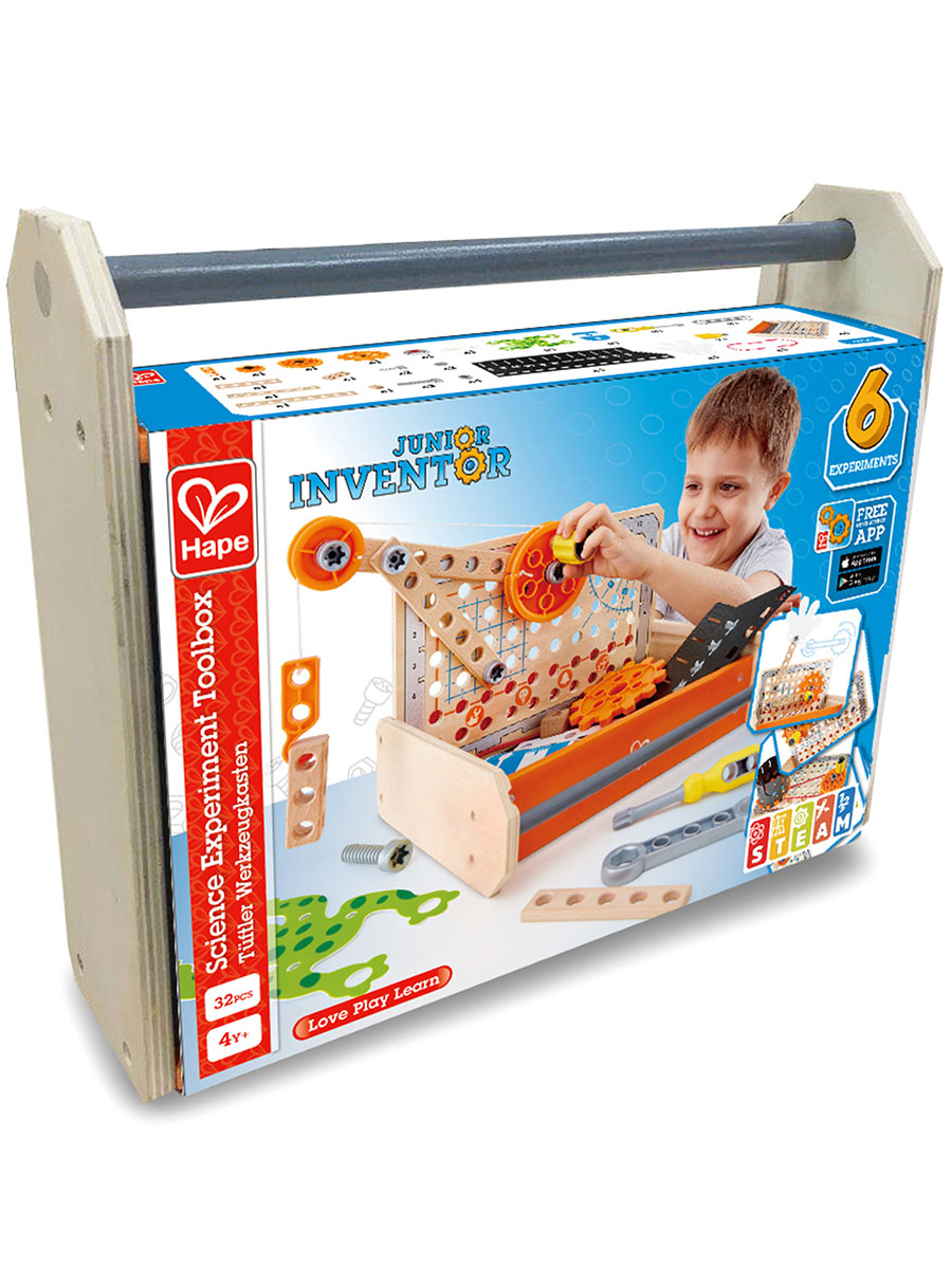 Конструктор Hape Набор инструментов деревянный - фото 15