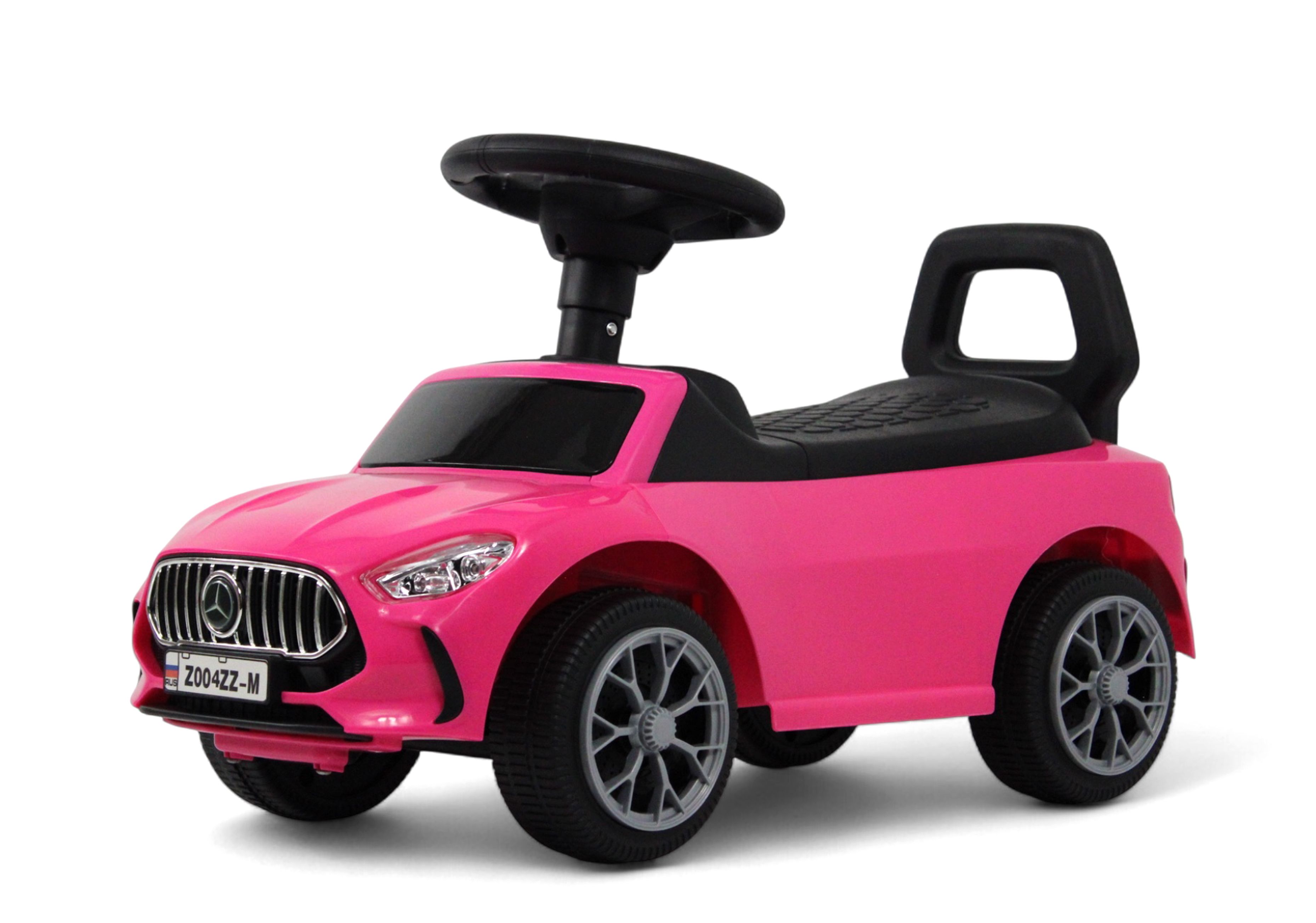 Каталка RIVERTOYS Z004ZZ-M-PINK розовый - фото 11