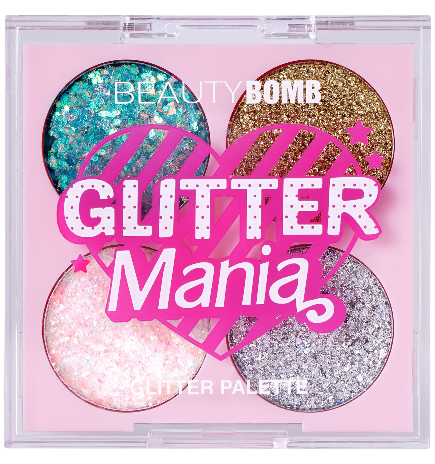 Палетка глиттеров Beauty Bomb Glitter Palette тон 01 - фото 1