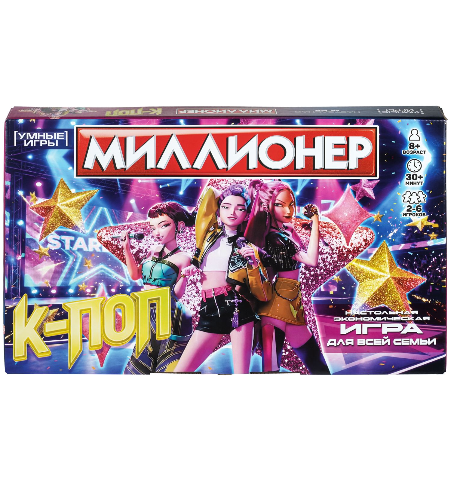 Настольная игра Умные игры Монополия Миллионер Демон Хантерс - фото 1
