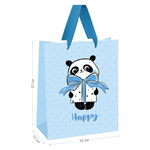 Подарочный пакет с ручками Meshu праздничный бумажный для подарков