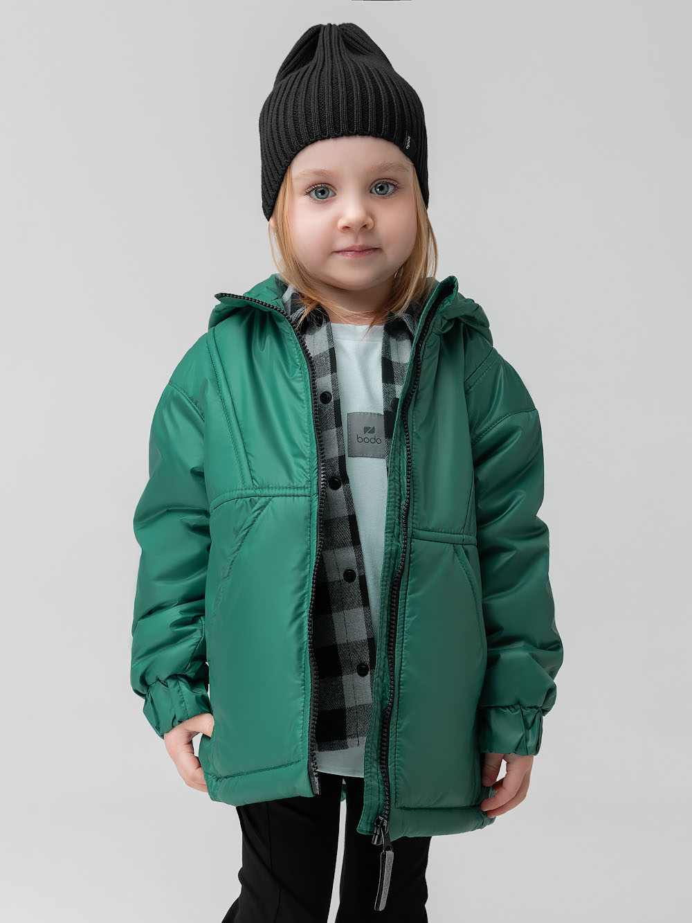 Куртка Bodo 32-57U_изумрудный - фото 1