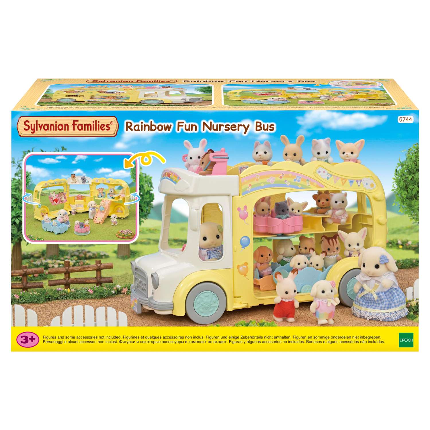 Игровой набор Sylvanian Families Детский двухэтажный автобус - фото 2