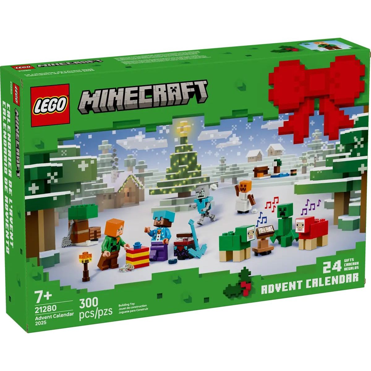 Конструктор LEGO Minecraft Рождественский календарь 300 дет. - фото 4