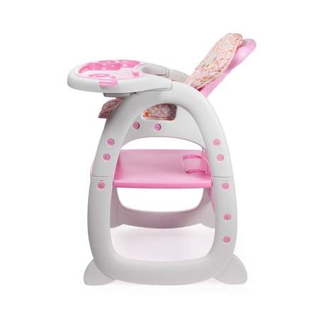 Стульчик для кормления Babyton Pink-Wheat трансформер