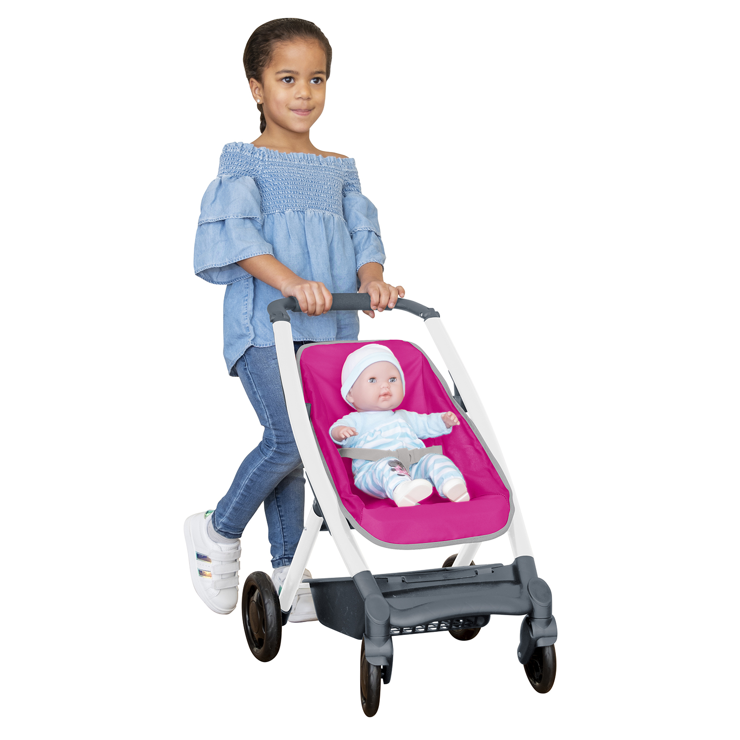 Коляска 3 в 1 для кукол Chicco 1423776.00 - фото 5