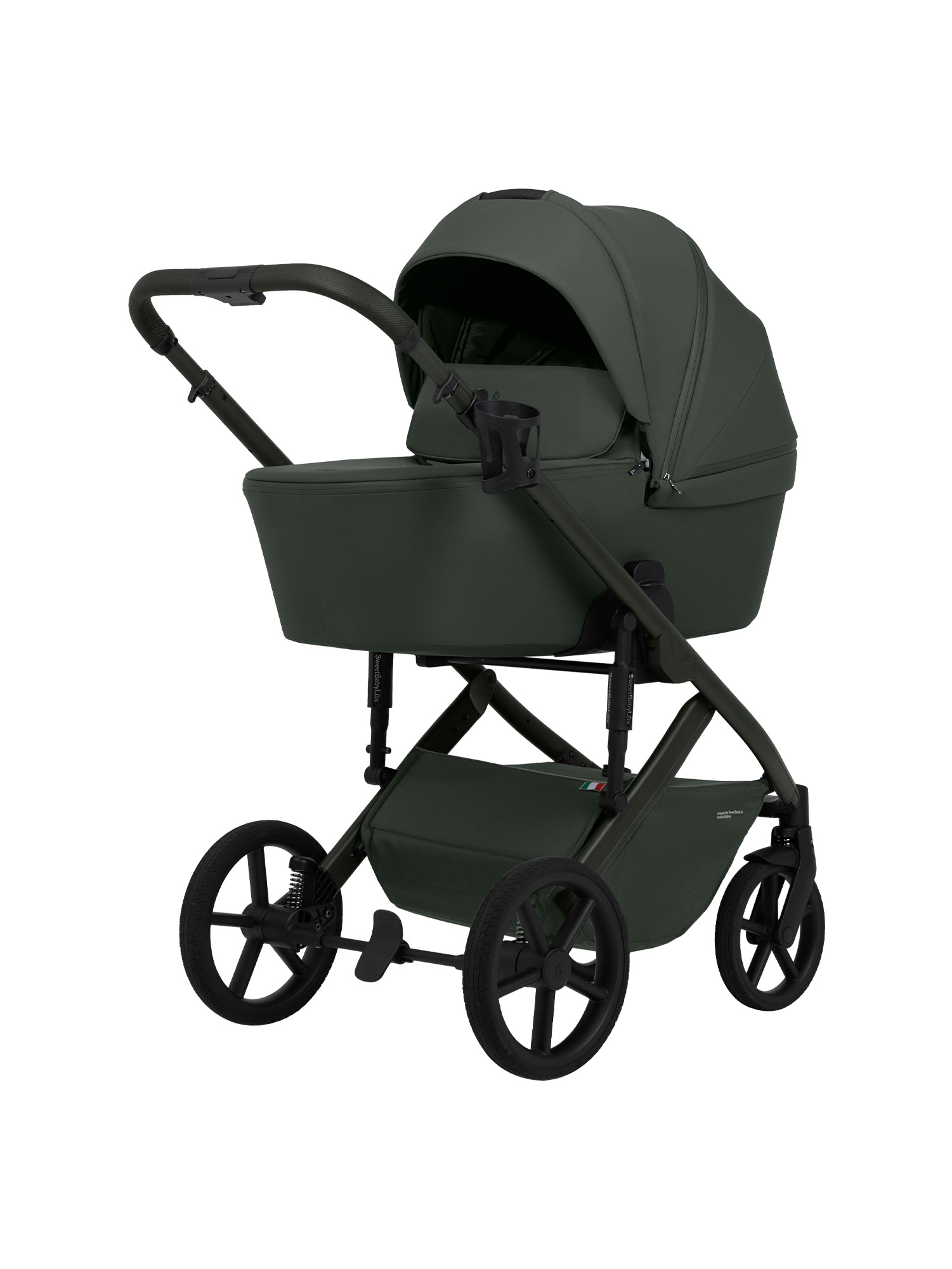 Коляска 2в1 Sweet Baby Dolce Forest Green зеленый - фото 21