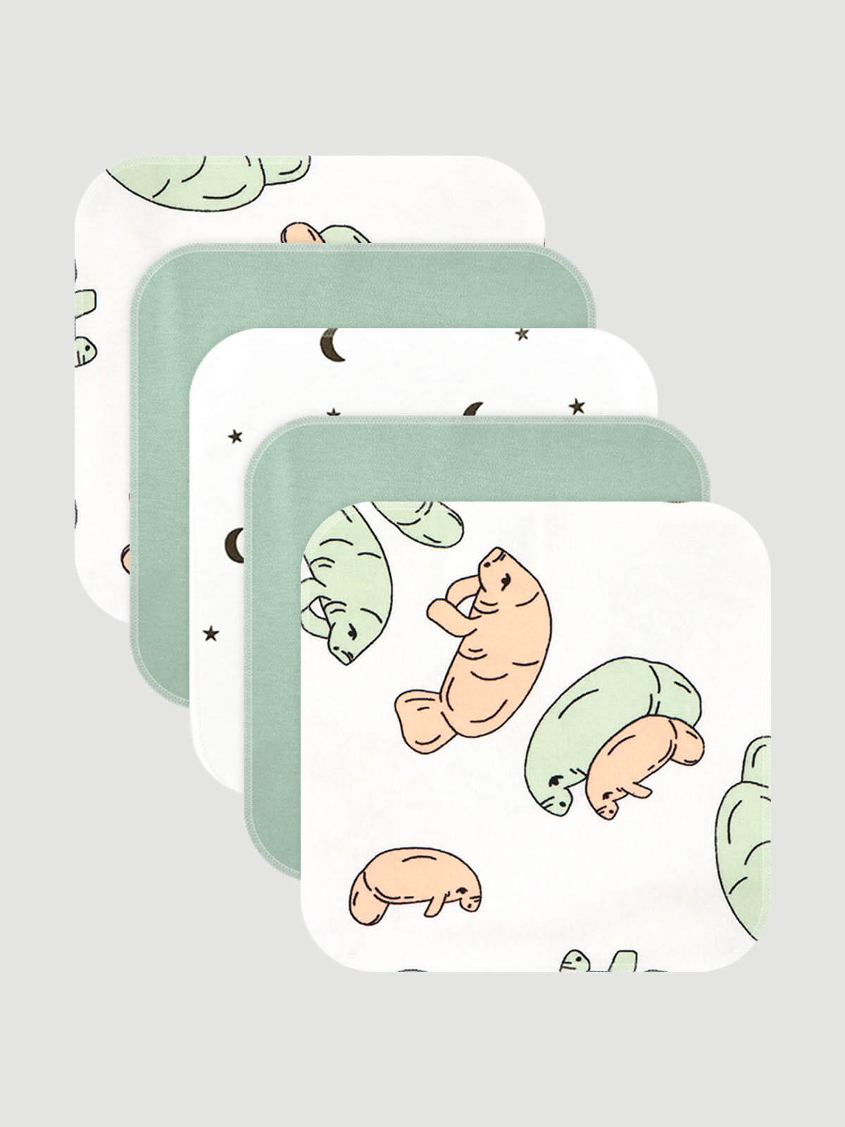 Нагрудник Mjolk текстиль 5 шт. - фото 2