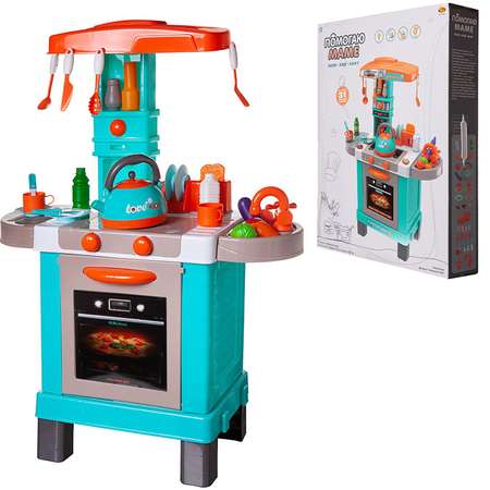 Игрушечная кухня Abtoys с аксессуарами: 31 шт.