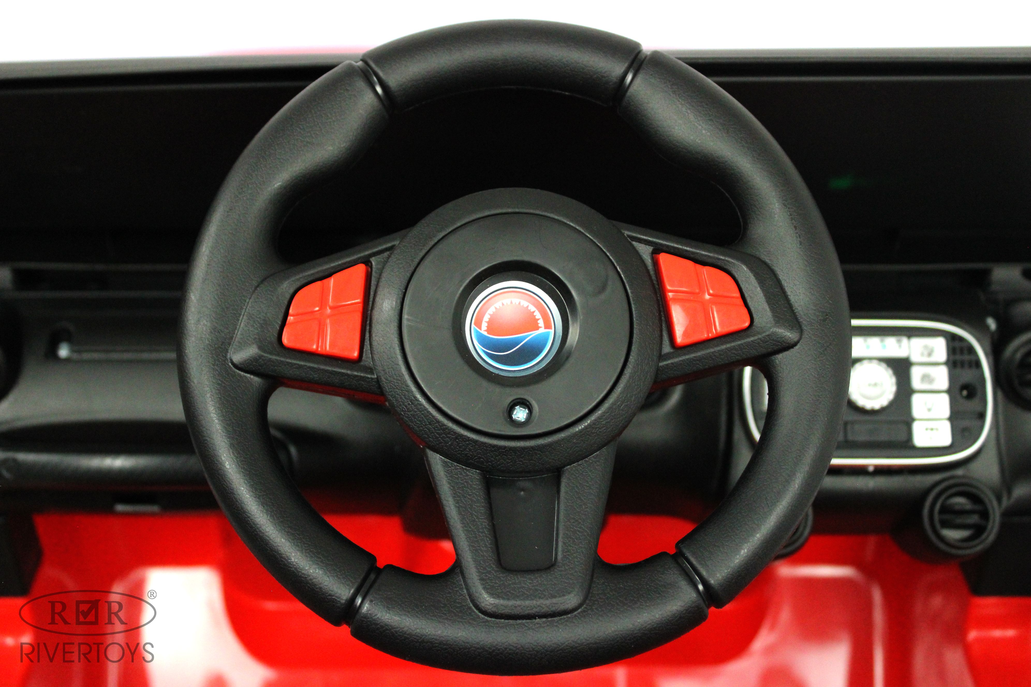 Электромобиль RIVERTOYS T222TT-4WD-RED С пультом ДУ - фото 14