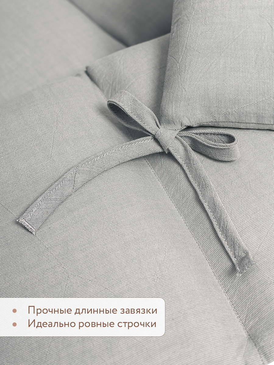 Бортик Perina Soft Cotton Серо-оливковый 4 дет. - фото 10