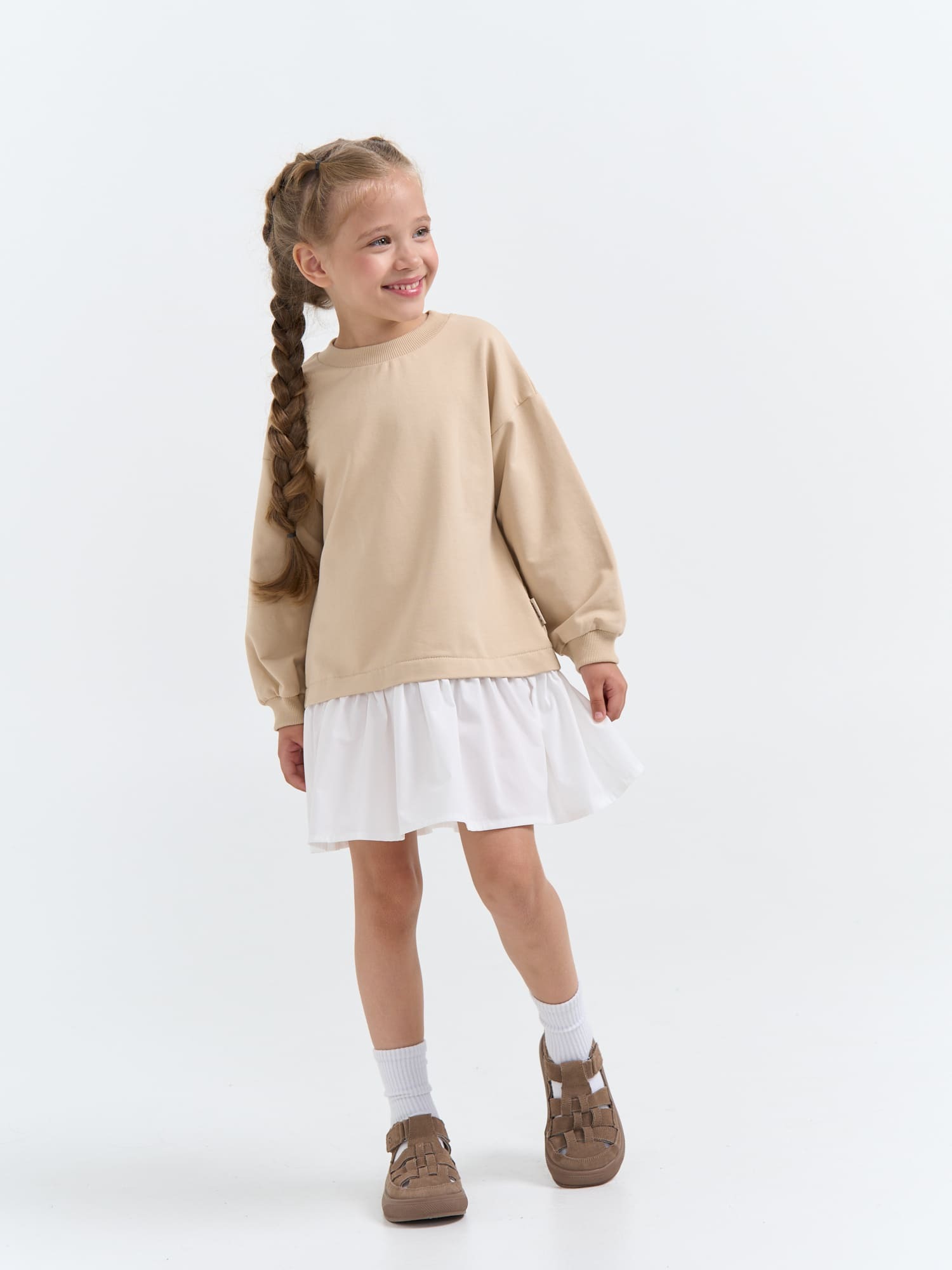 Платье BUNGLY 1R8763/Крем-брюле - фото 2