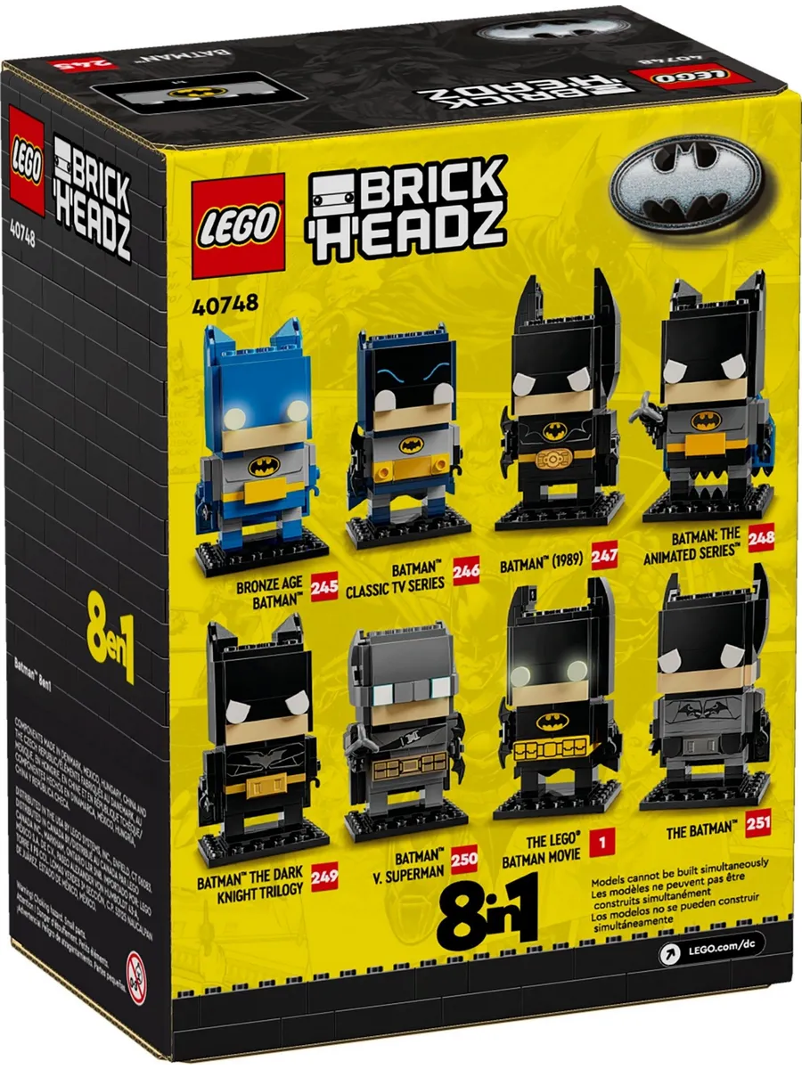 Конструктор LEGO BrickHeadz 325 дет. - фото 4