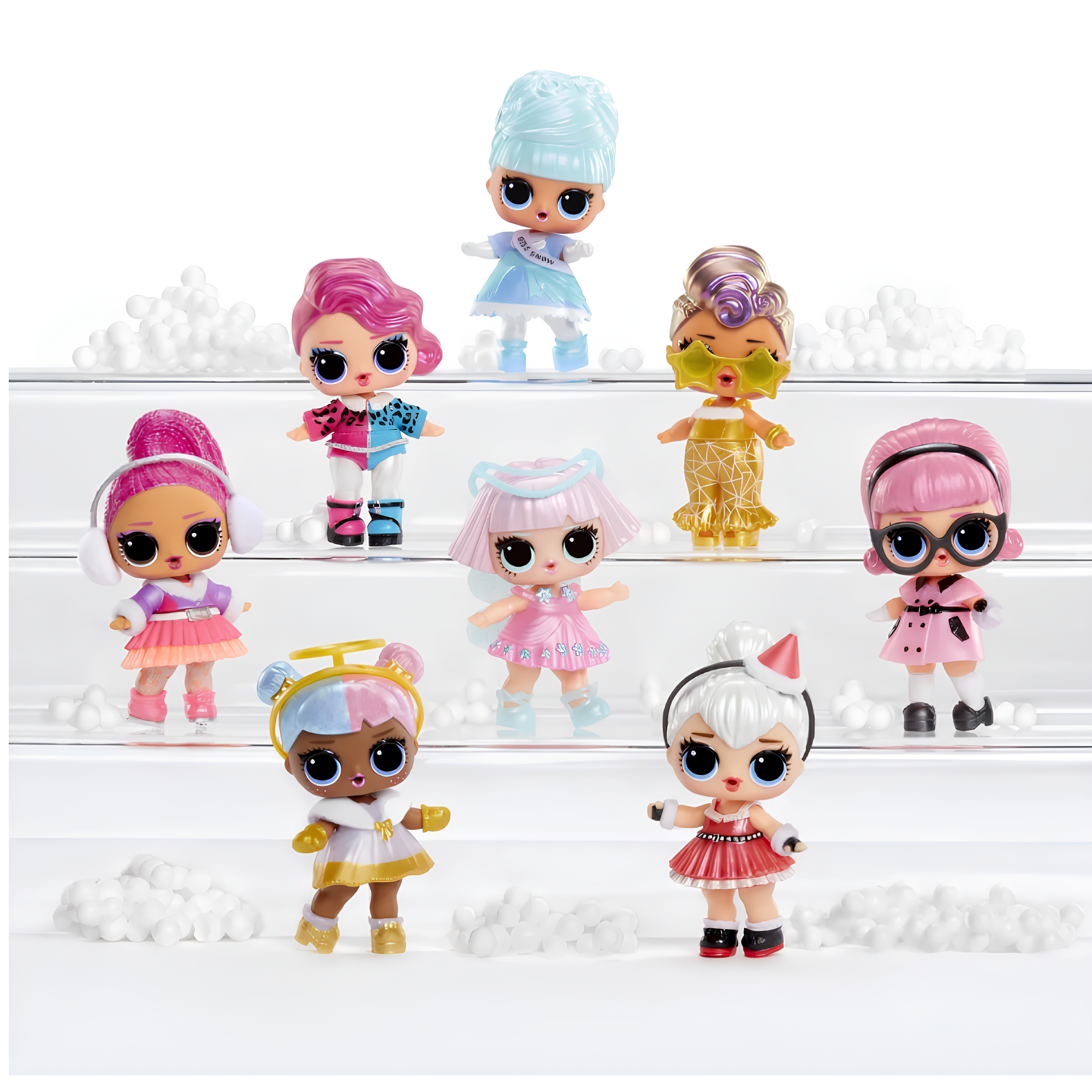 Кукла мини L.O.L. Surprise! Winter Snow Tots высота 8 см 120643 - фото 5