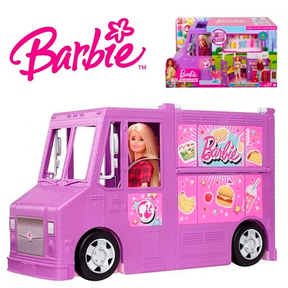 Автомобиль Barbie ФудТрак 0590_12 - фото 1