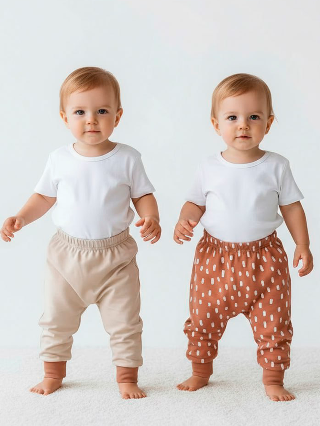 Брюки 2 шт Совенок Дона АД1-302-50/24-25 - фото 1