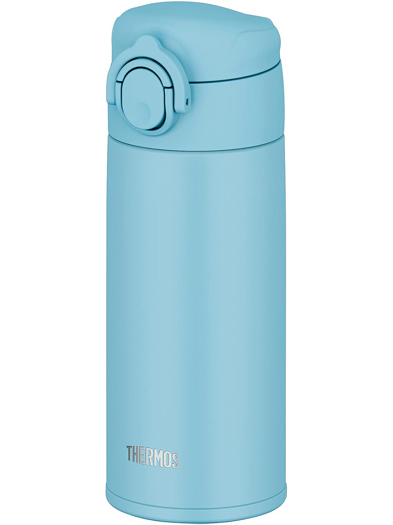 Термокружка для чая кофе 350 мл THERMOS JOK-350 голубая – нержавеющая сталь герметичная тепло/холод 12/12 часов - фото 7