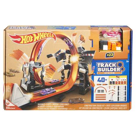 Трек Hot Wheels Конструктор трасс взрывной с пусковой установкой