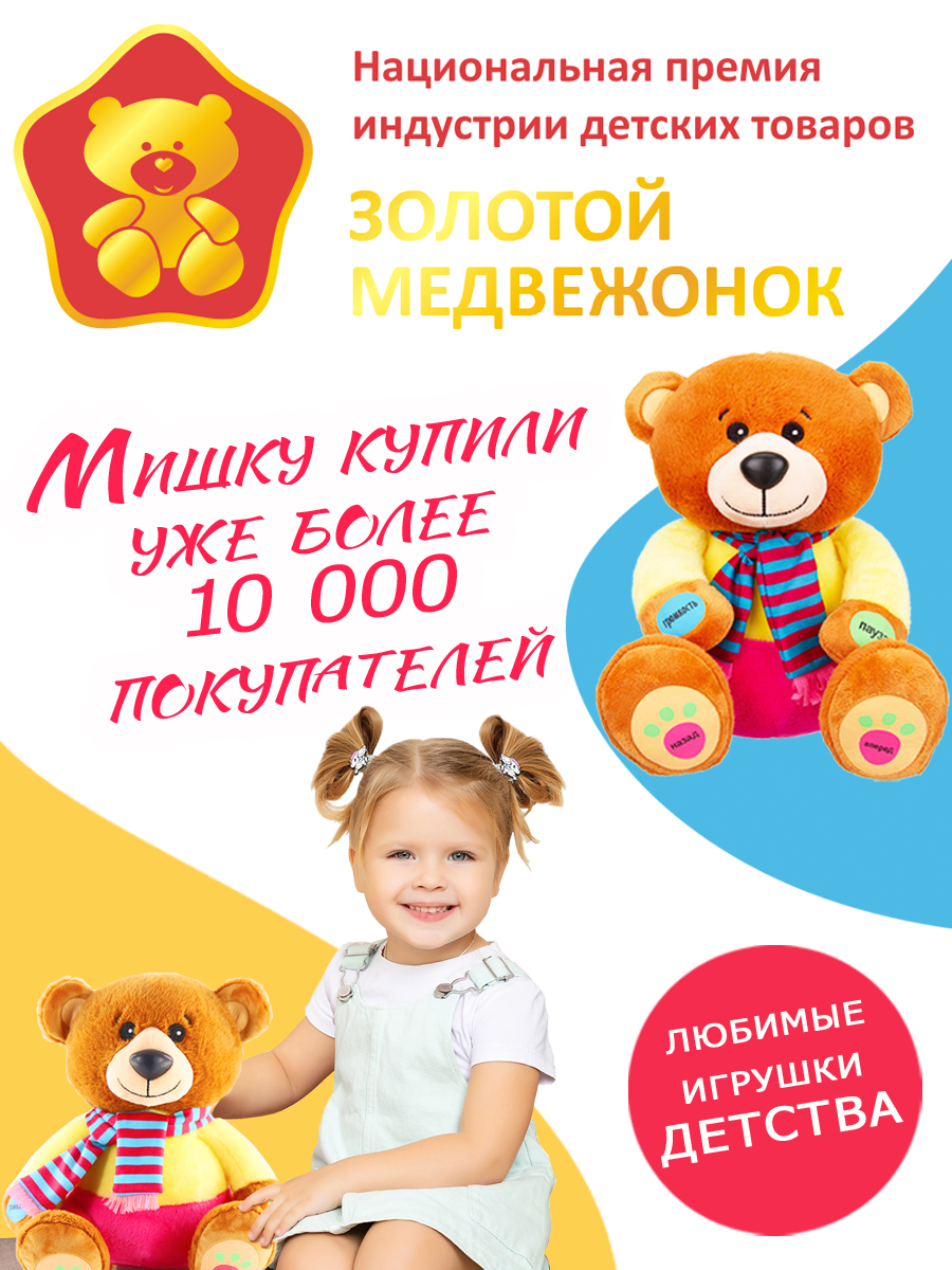 Игрушка Elefantino Мишка сказки - фото 3