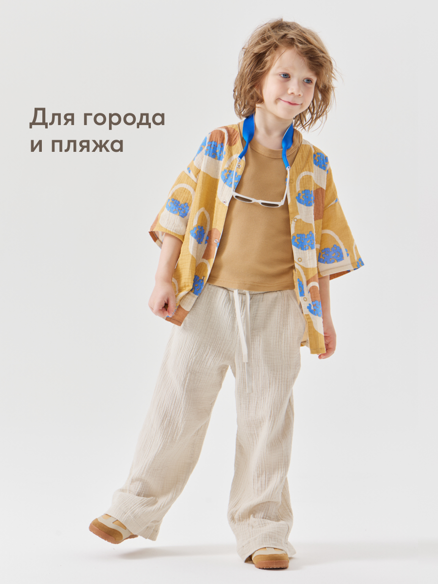 Рубашка Happy Baby 88130_flower-basket - фото 6